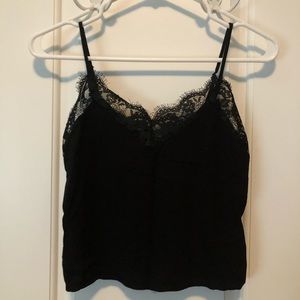 Black Lace Camisole